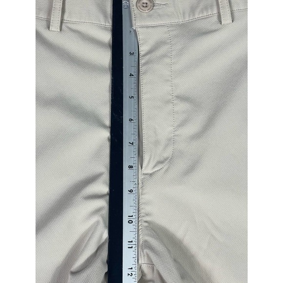 Under Armour Mens Golf Pants Straight Leg Regular Fit Mid Rise Stretch Beige - Picture 5 of 12